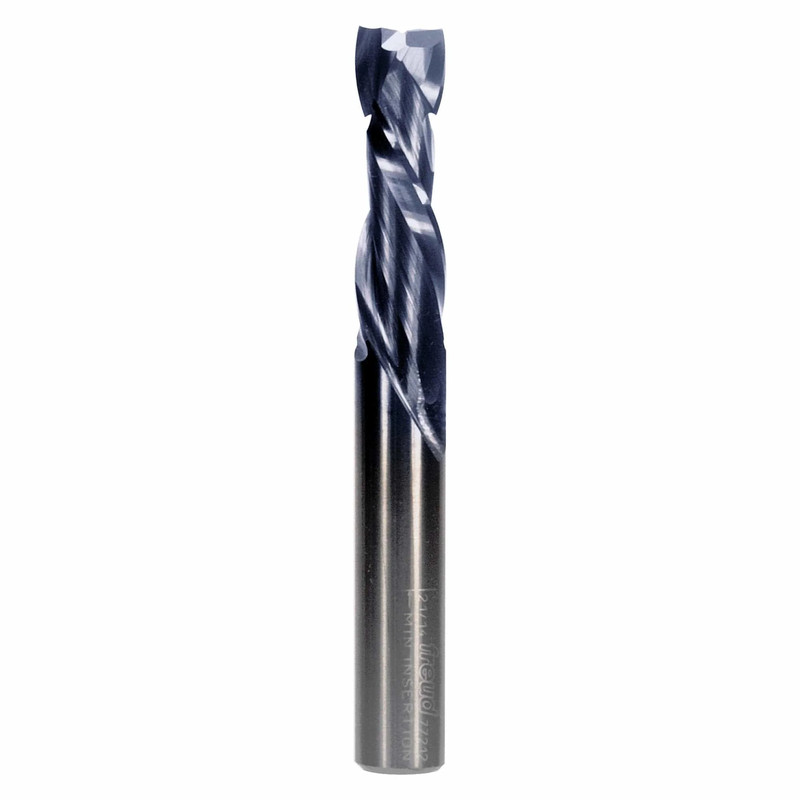 Double Compression Spiral Bit - Shank:1/2" - Diameter:1/2" - Cutting Length:1-5/8"
